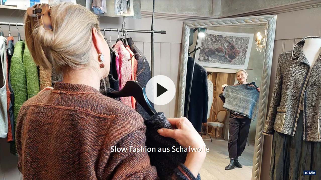 „Slow Fashion aus Schafwolle“ ein Beitrag im BR Fernsehen
